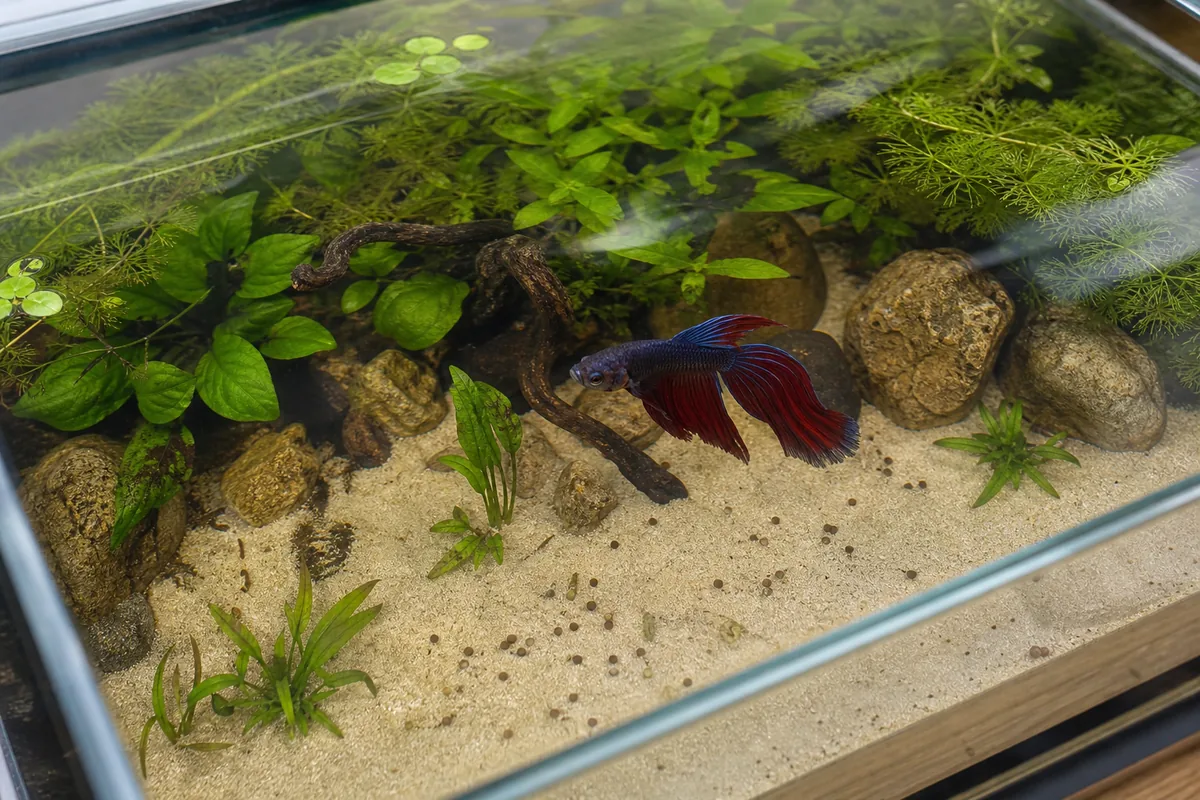 A Betta Needs a Heated Tank of at Least Five Gallons