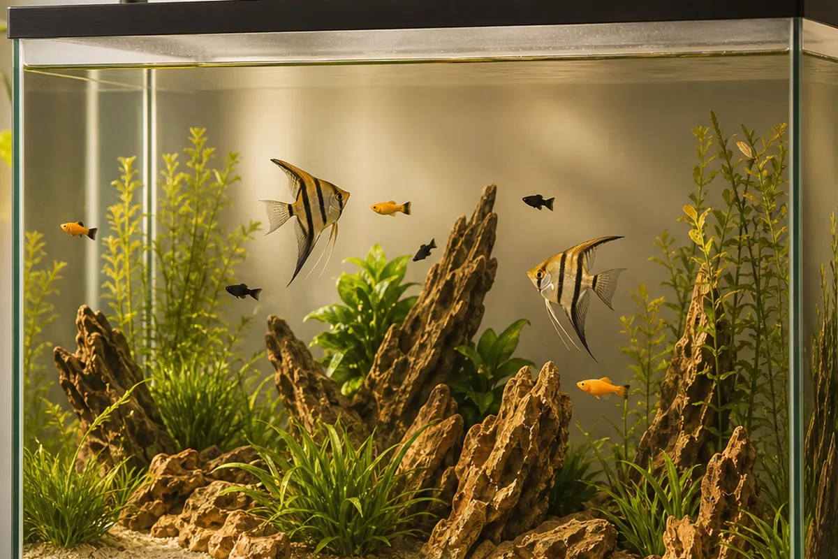 Can Angelfish and Mollies Share a Water Window?