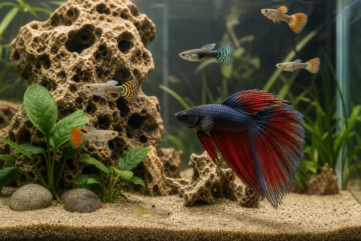 Why Betta Aggression Toward Guppies Spikes Above 75% of Attempts