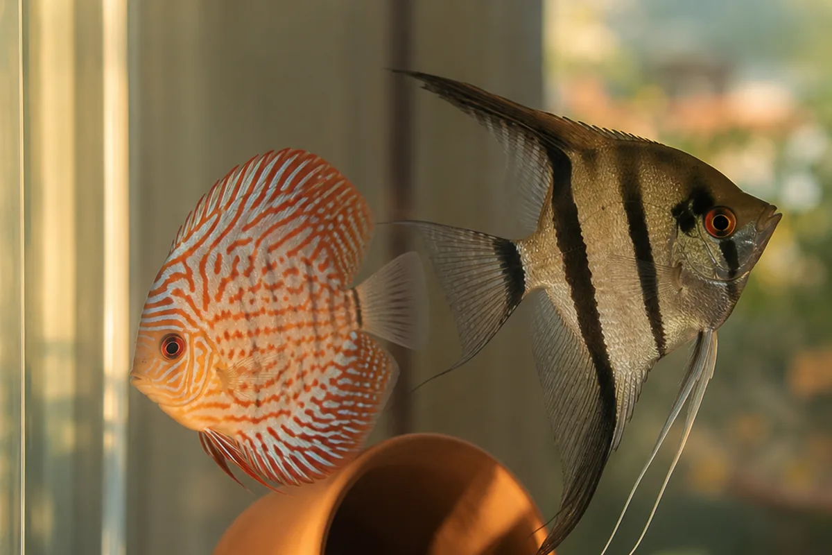 Why Discus and Angelfish Seem Like a Match: 4 Points of Overlap