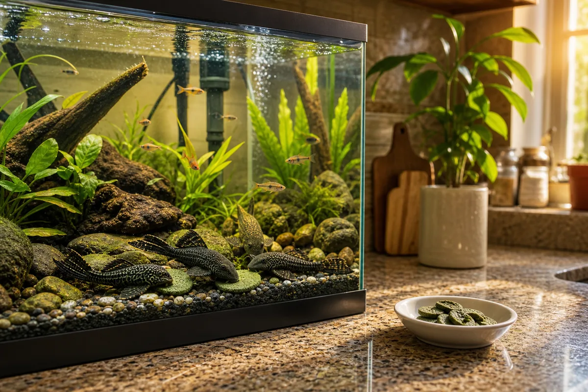 Which Fish Eat Algae Wafers: Primary vs. Supplemental Feeders