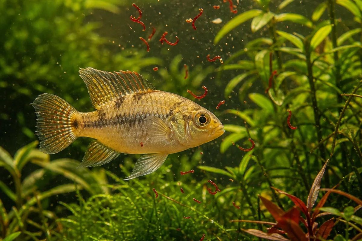 How Often Should Aquarium Fish Get Frozen Bloodworms?
