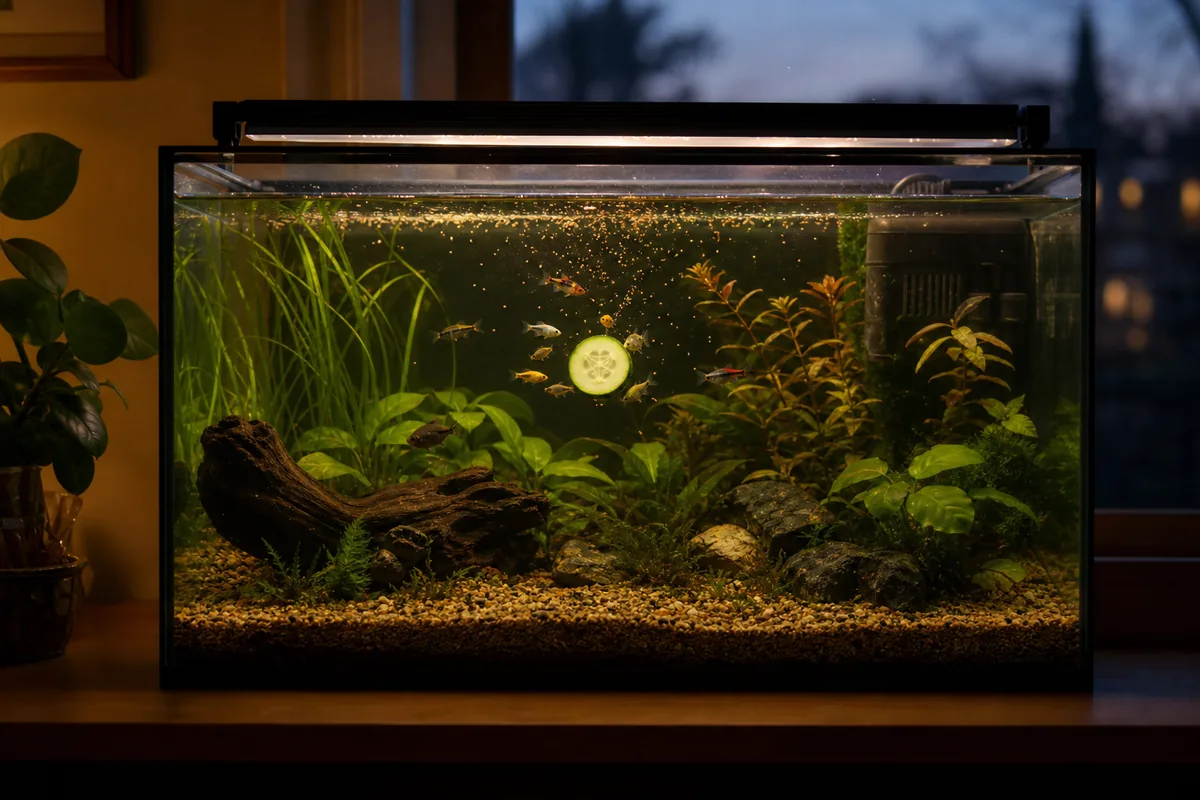 How Long Should Cucumber Blanch Before Plecos Get It?