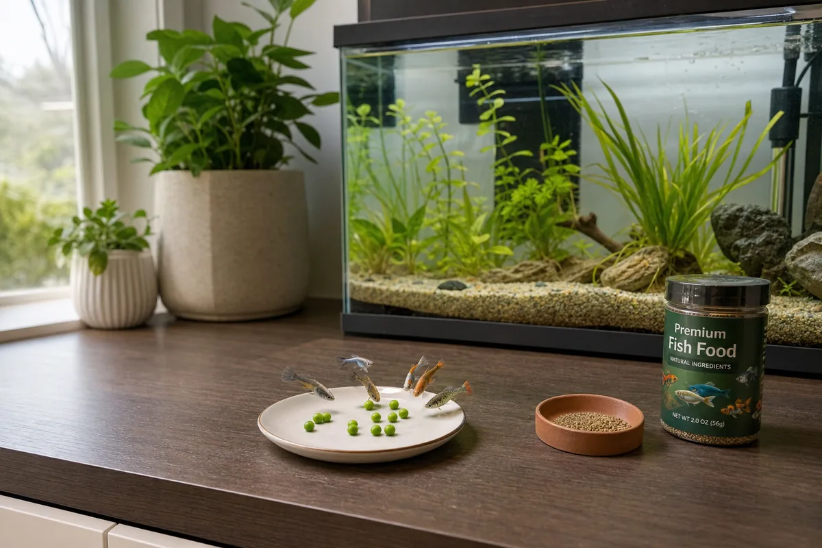Peas as a Constipation and Swim Bladder Remedy