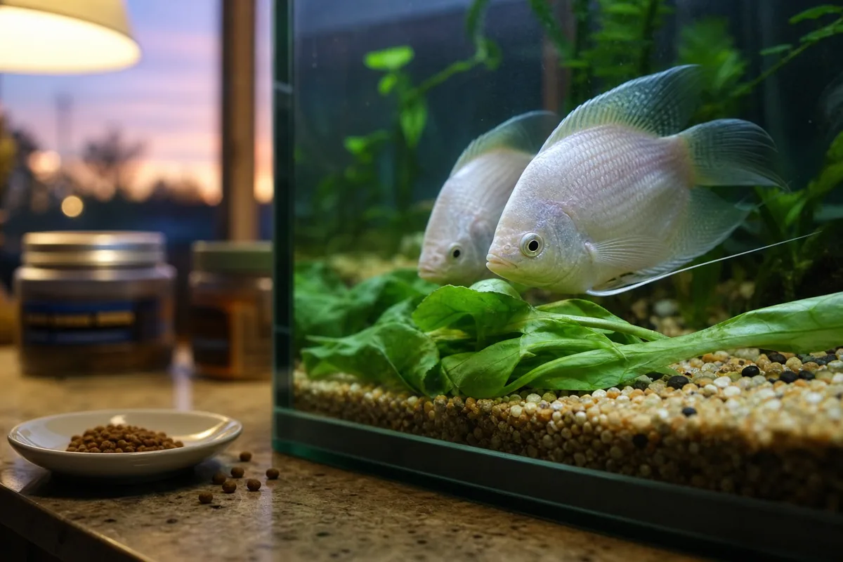 Spinach Nutrition Data: What Fish Actually Get From It
