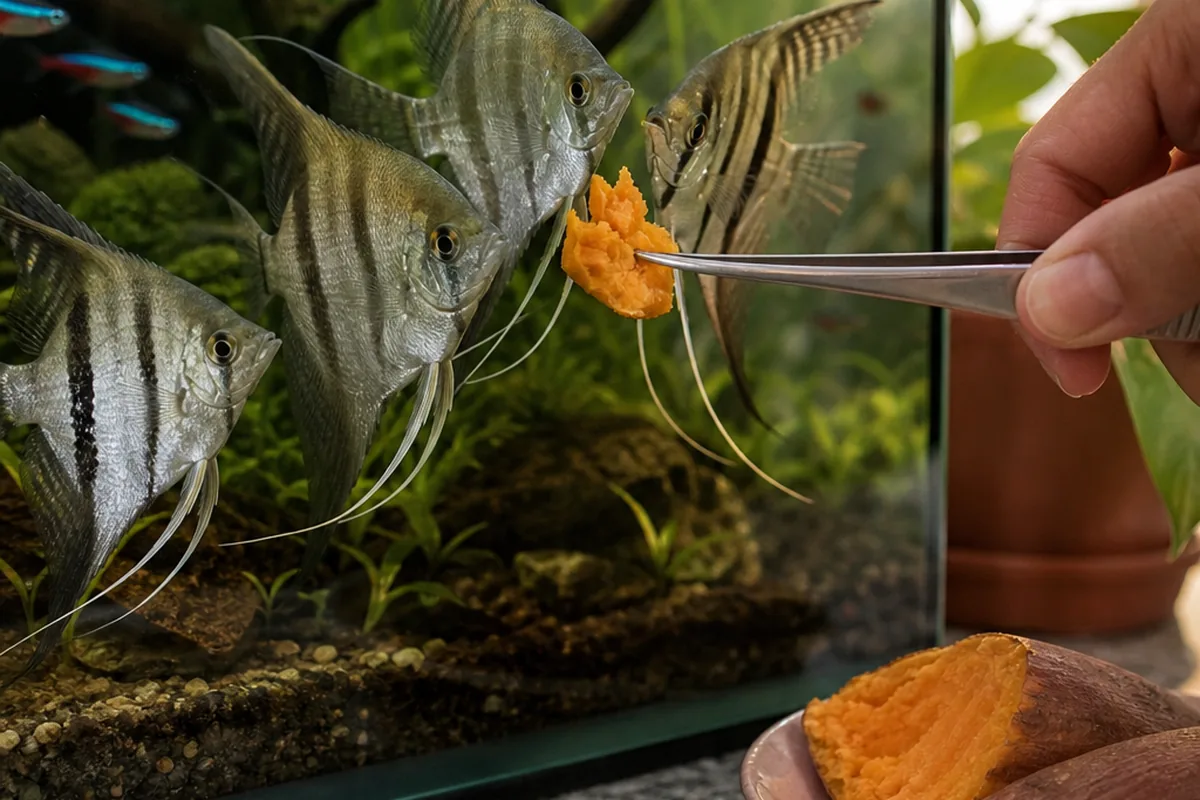How Soft Must Sweet Potato Be Before Fish Eat It?