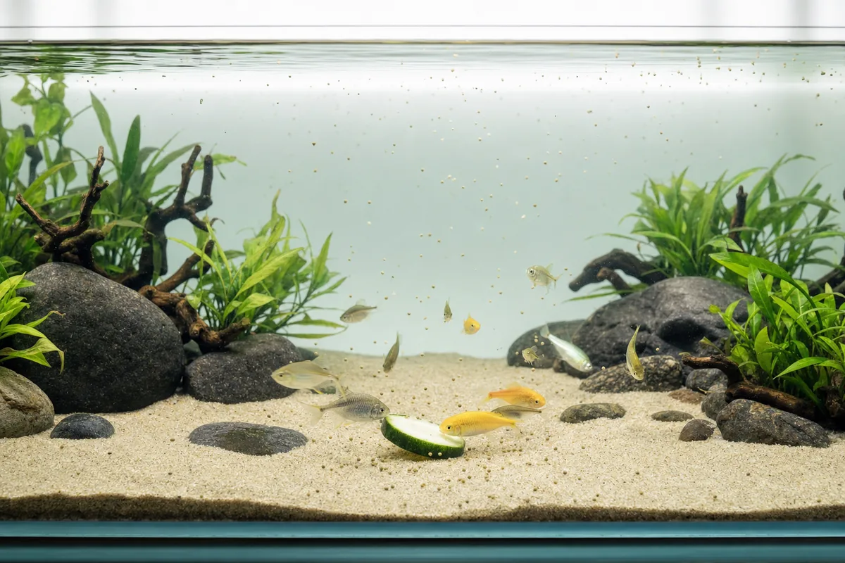 How Long to Leave Zucchini in a Fish Tank: Timing by Setup