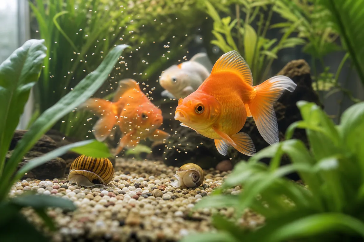 Setup Requirements for a Goldfish and Snail Tank