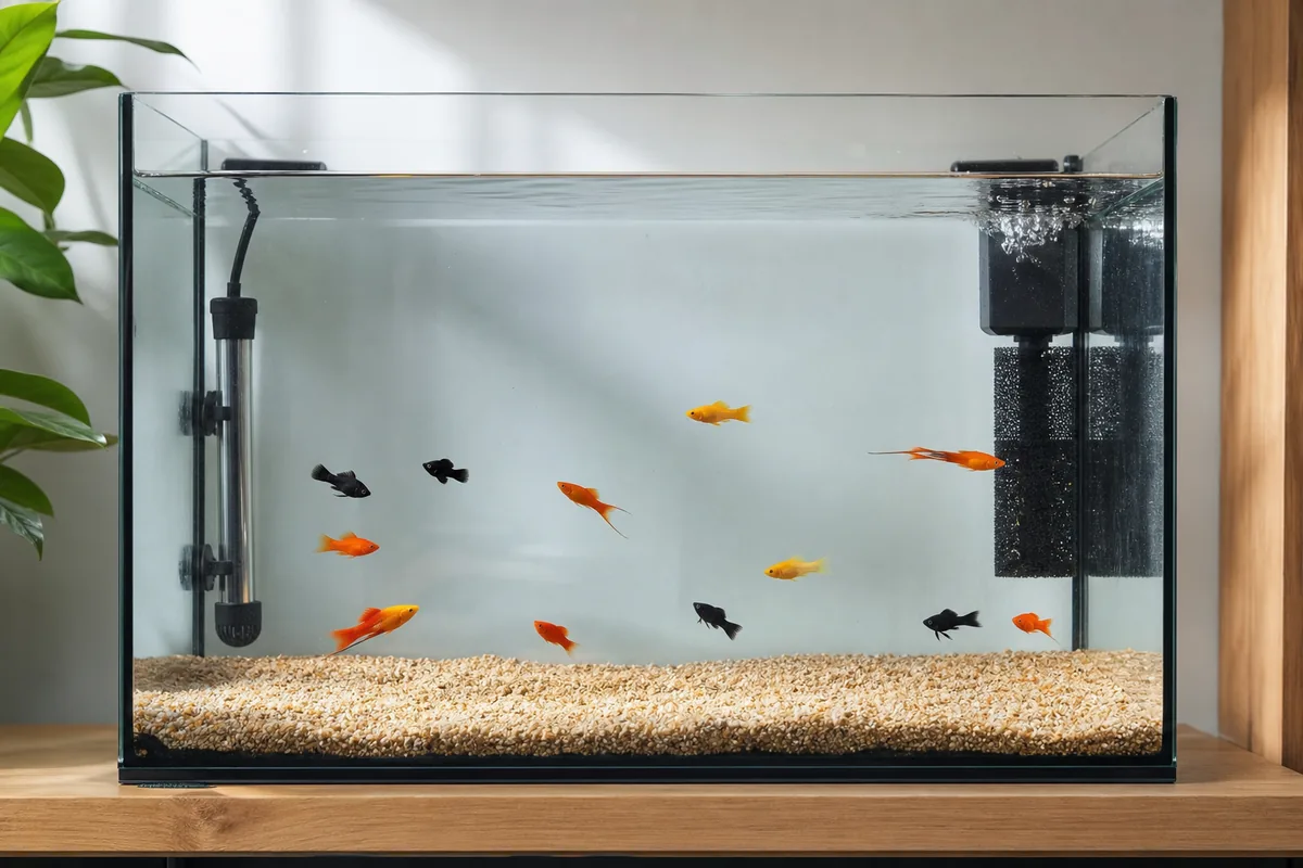 Size and Temperament: How Mollies and Swordtails Interact Day to Day