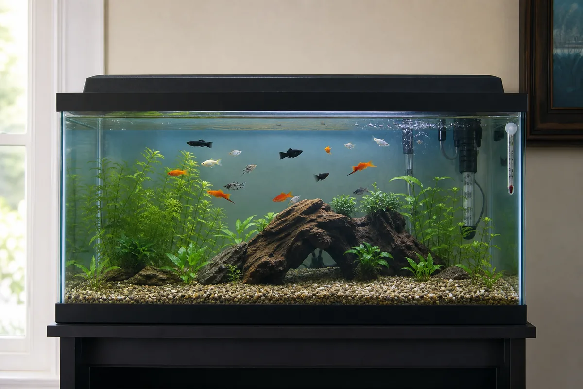 Do Swordtails Share the Molly Water Column Peacefully?