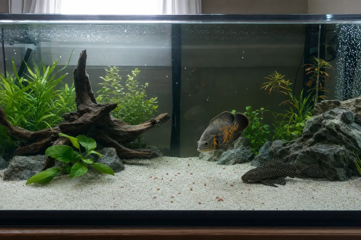 Feeding the Pleco Separately: the Step That Prevents Slime Coat Rasping