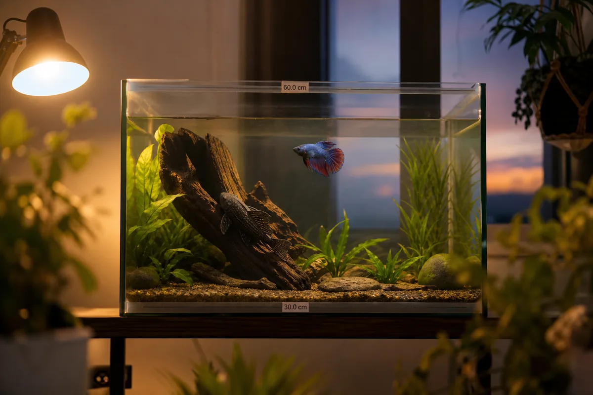 Tank Requirements for a Bristlenose Pleco and Betta Pairing