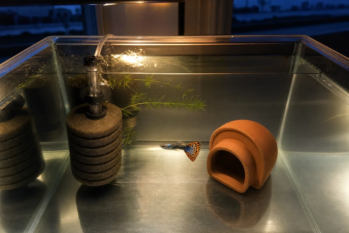 Guppy Tank Setup: 10 Gallons Is the True Minimum for a Trio