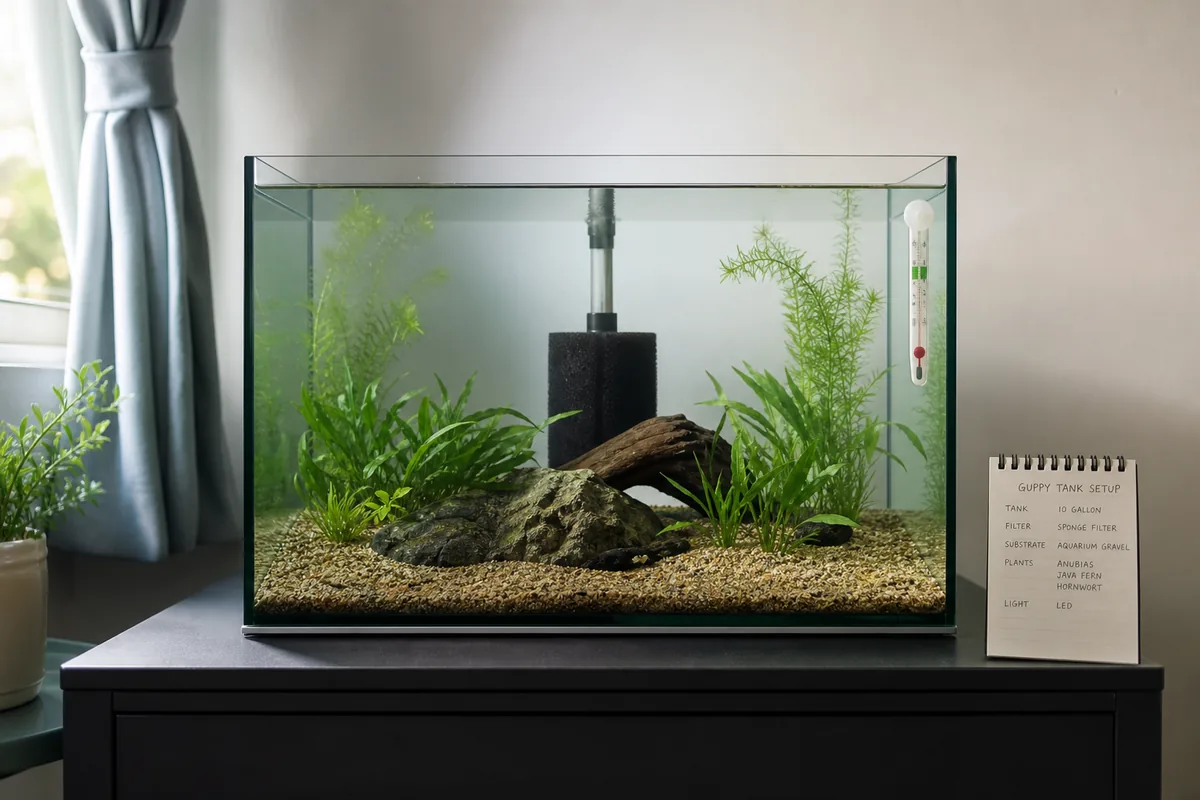 How Many Guppies Actually Fit in a Starter Tank?