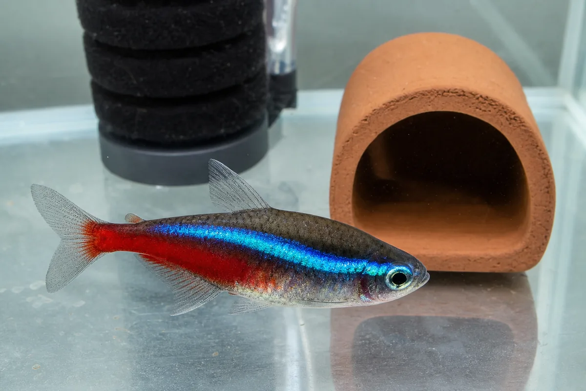 Neon Tetras Need a School of Six and Stable Water