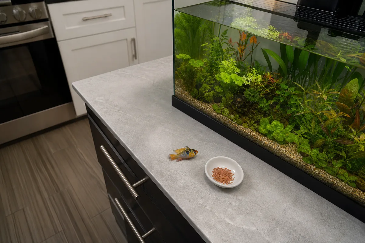 Tank Setup: Replicate Warm, Vegetated Orinoco Backwaters