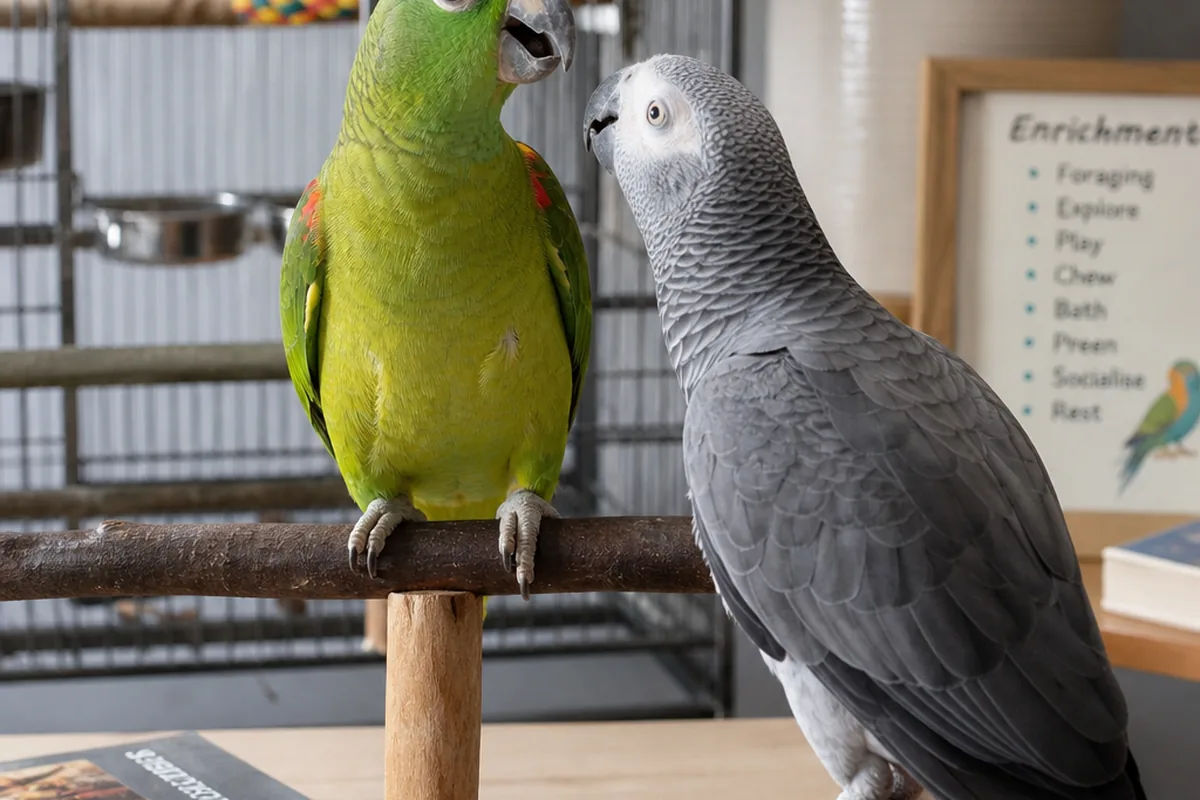 African Grey Parrot, Best Talking Bird, Period