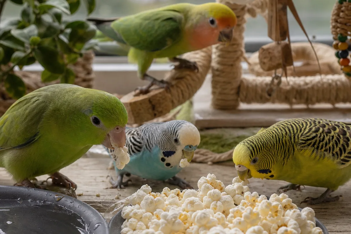 Popcorn Nutrition: **Whole Grain Corn** With Modest Fiber
