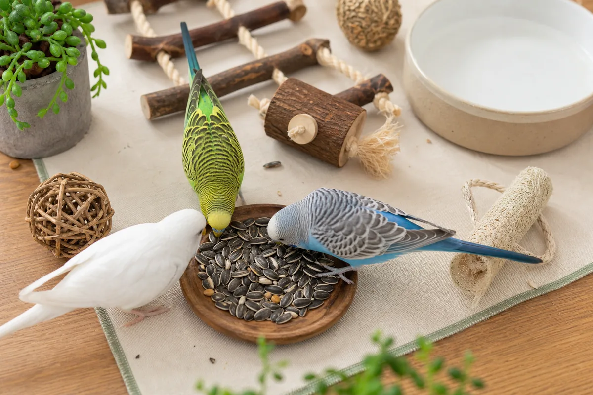 Are Sunflower Seeds Too Fatty for a Pet Bird's Diet?