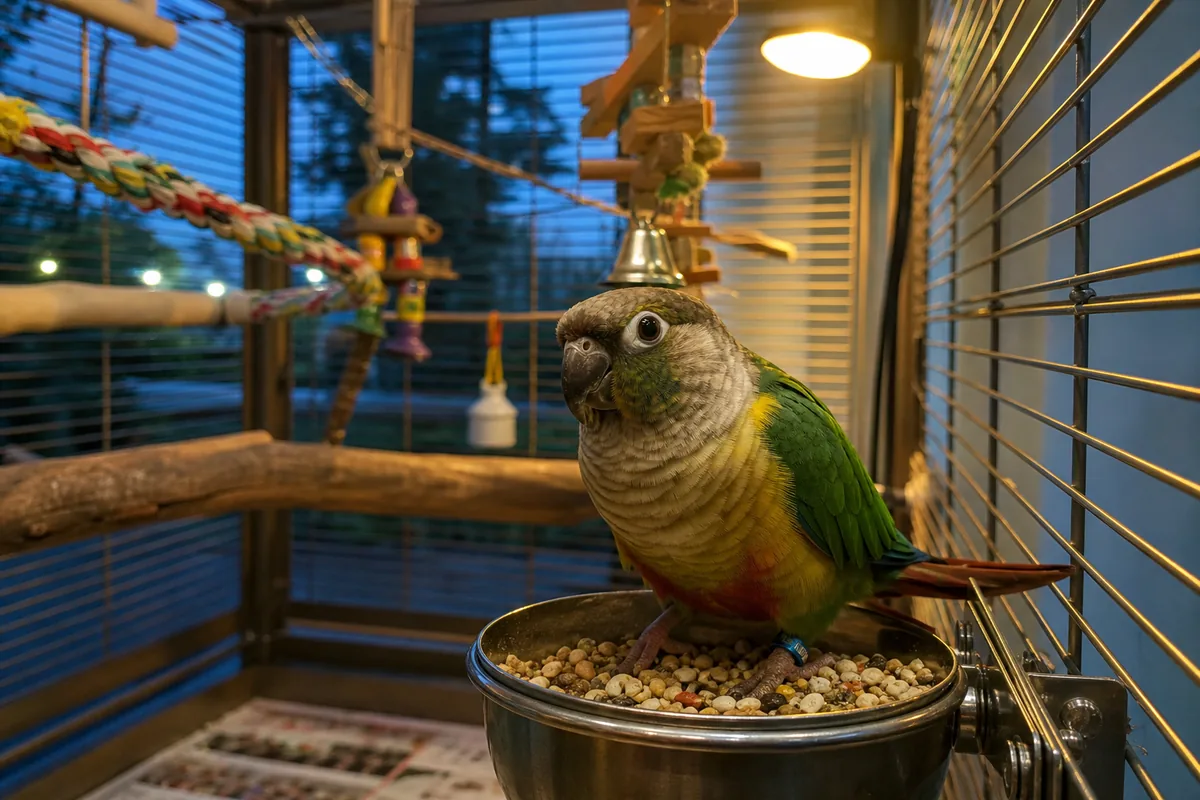 Diet: Feeding a Mid-Sized Parrot Correctly