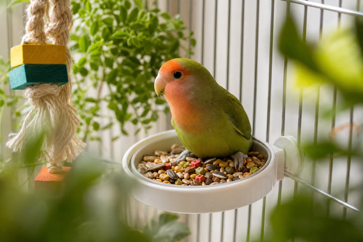 Diet: What These Small Parrots Actually Need