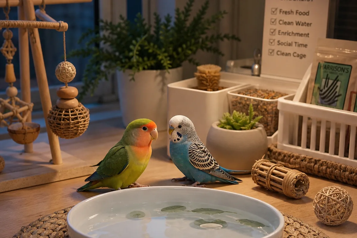 Budgerigar: The More Forgiving Beginner Bird