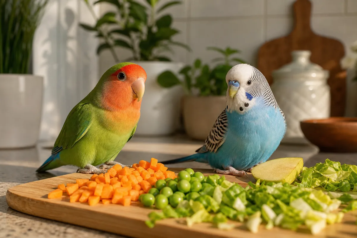 Budgies Forgive More Beginner Mistakes Than Lovebirds