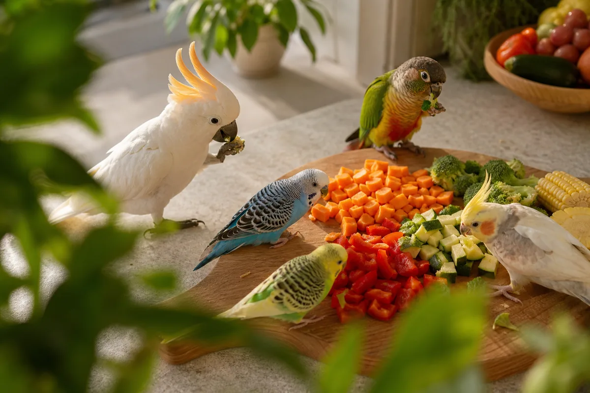 What Should Pet Birds Eat Every Day?