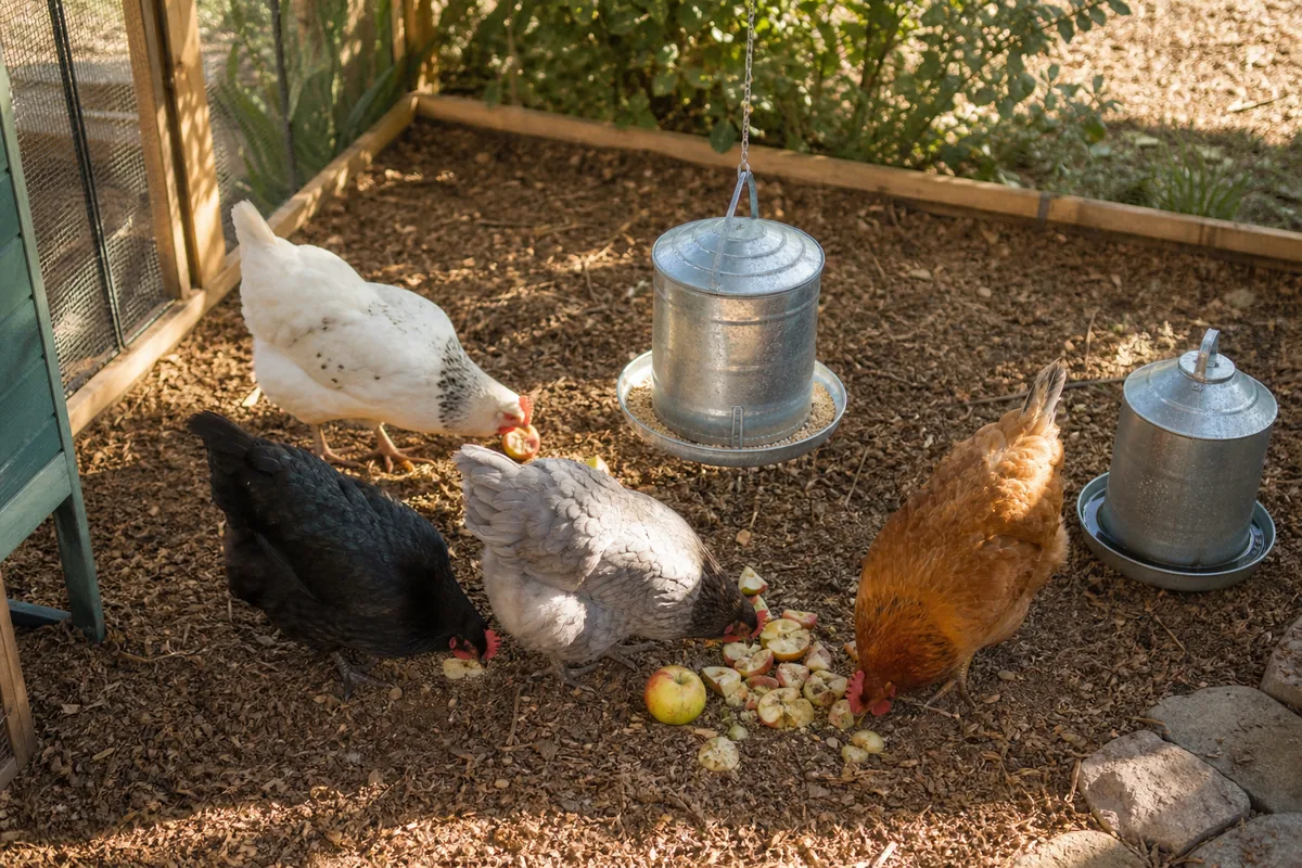 Can Hens Eat Apple Skin as Safely as the Flesh?
