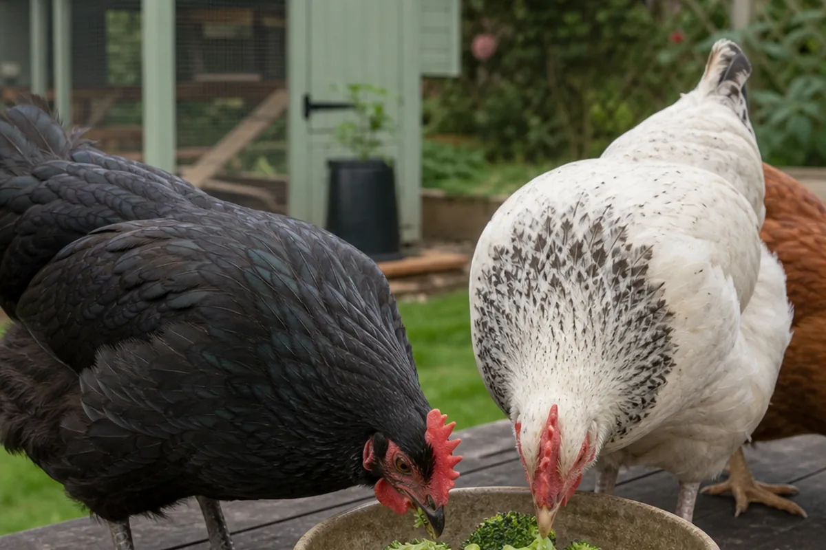 Stems Are Edible and Chickens Peck Through Them Persistently