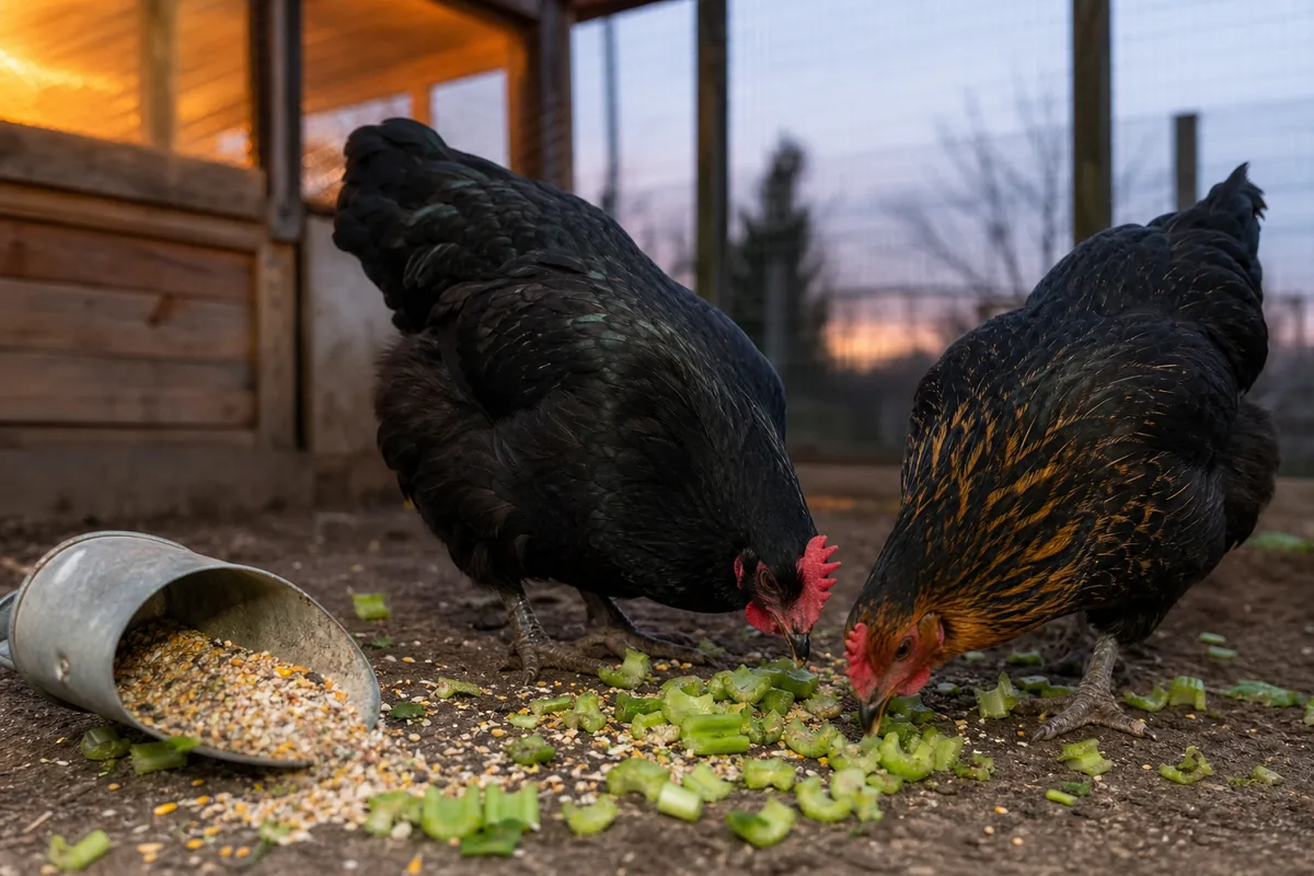 How Much Can Chickens Eat? Serving Sizes for 3 Flock Sizes