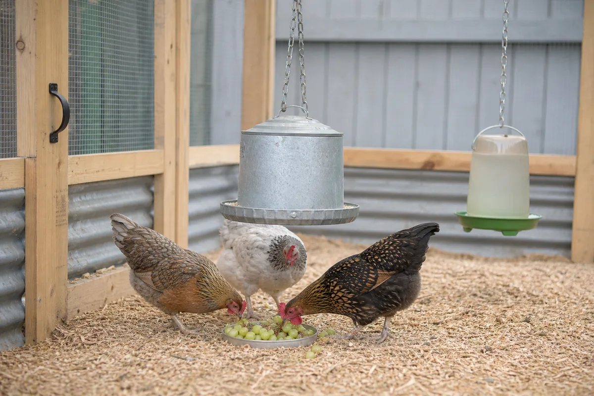 Should Your Hens Get Seedless Grapes or Any Kind?