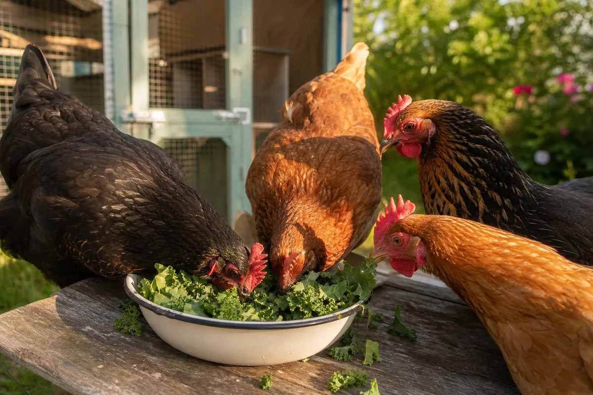 Kale vs. Spinach: Why Kale Calcium Is More Bioavailable for Laying Hens
