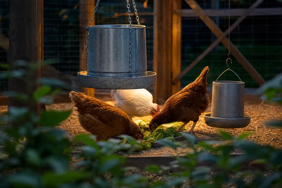 Lettuce Nutrition for Chickens: Romaine Wins, Iceberg Lags