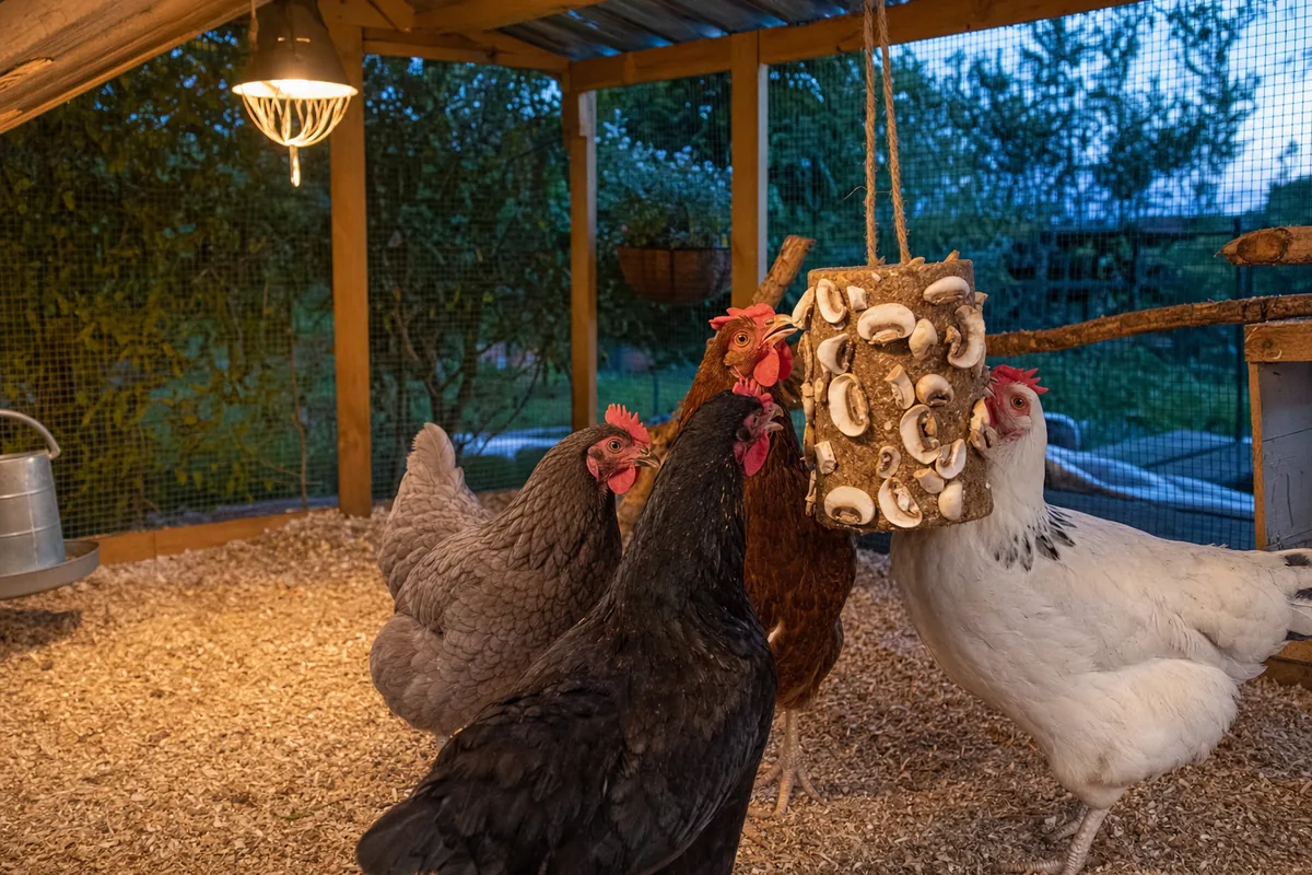 Mushroom Nutrition Facts: What Store-Bought Mushrooms Deliver for Chickens