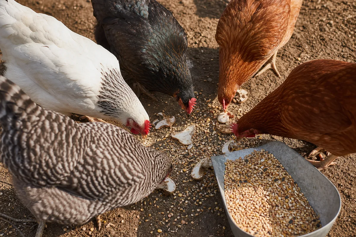 Which Mushrooms Can Your Hens Eat, Store or Wild?