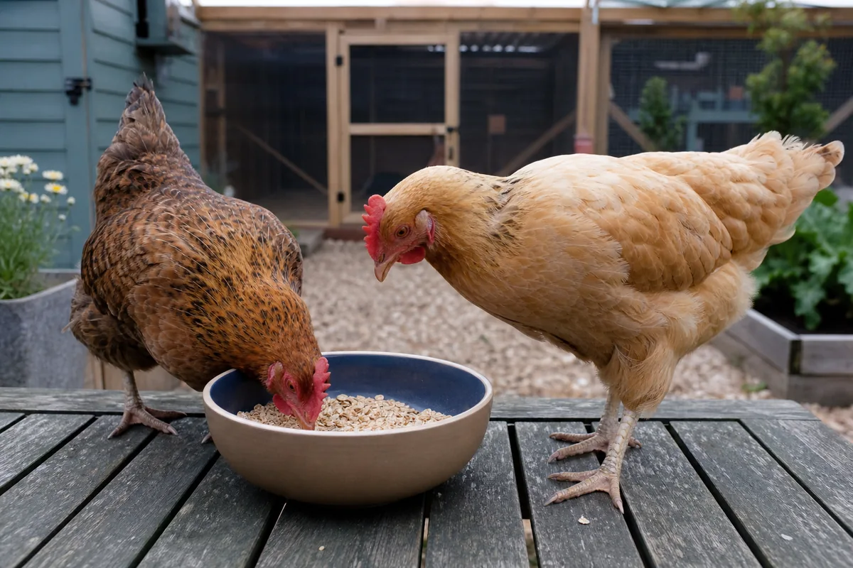 How to Sprout Oats for Chickens: 7-Day Tray Method