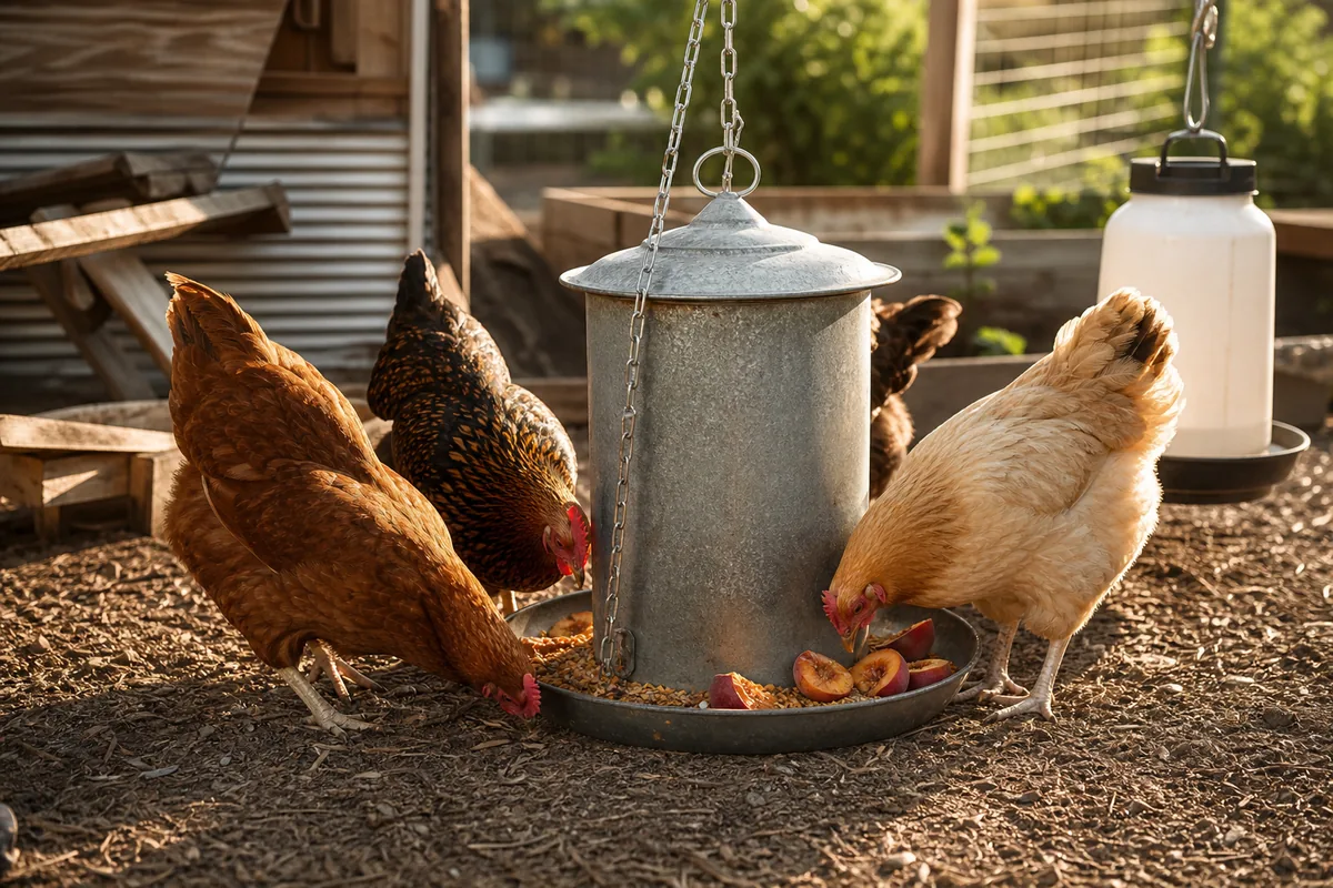 Is Peach Skin Safe for Hens, or Only the Flesh?