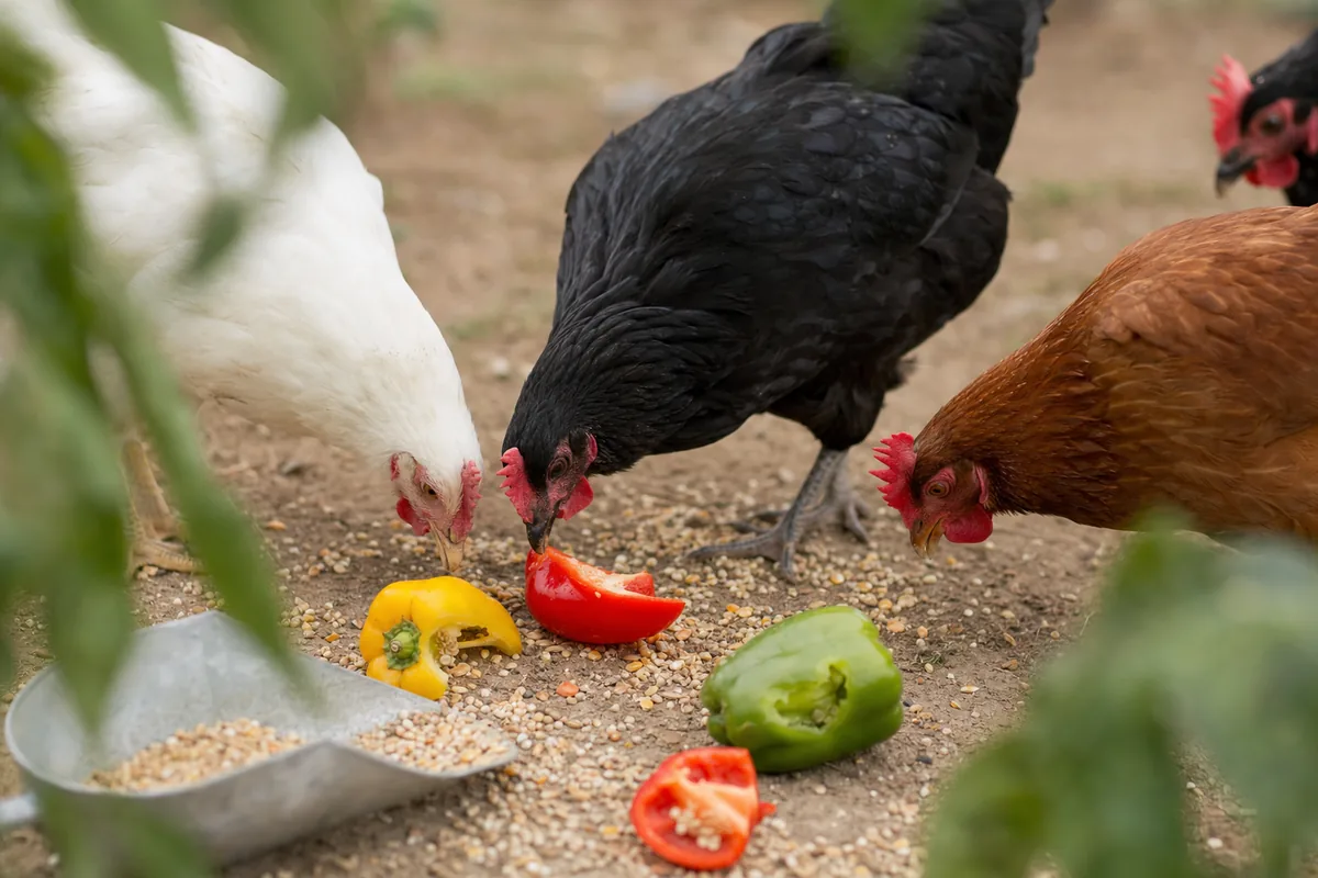 Peppers as a Vitamin C Source During Molting and Stress