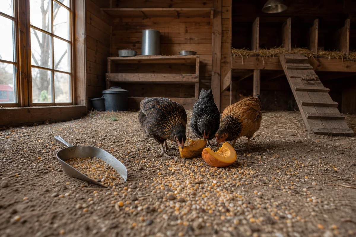 Is Pumpkin Safe for Chickens? 426 mcg Vitamin A per 100g Explained