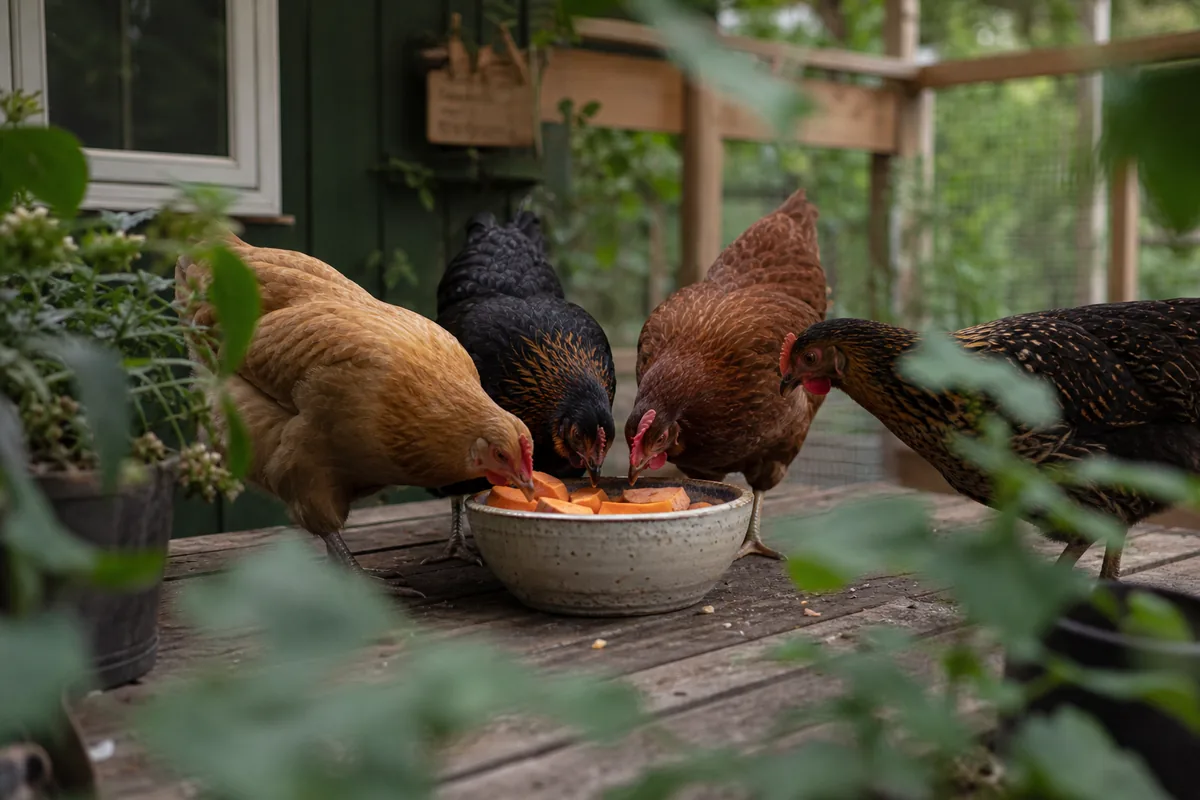 Can Hens Eat Sweet Potato Leaves and Vines Too?
