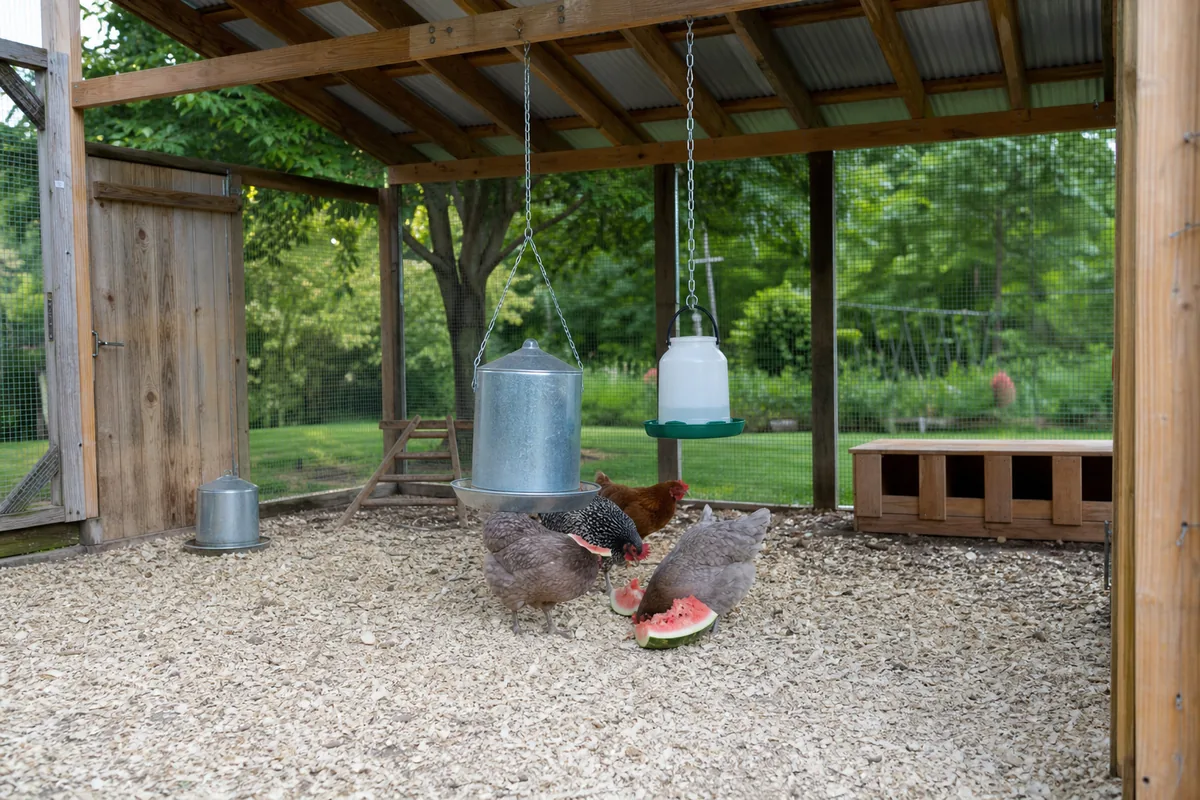 Is Any Part of a Watermelon Unsafe for Your Hens?