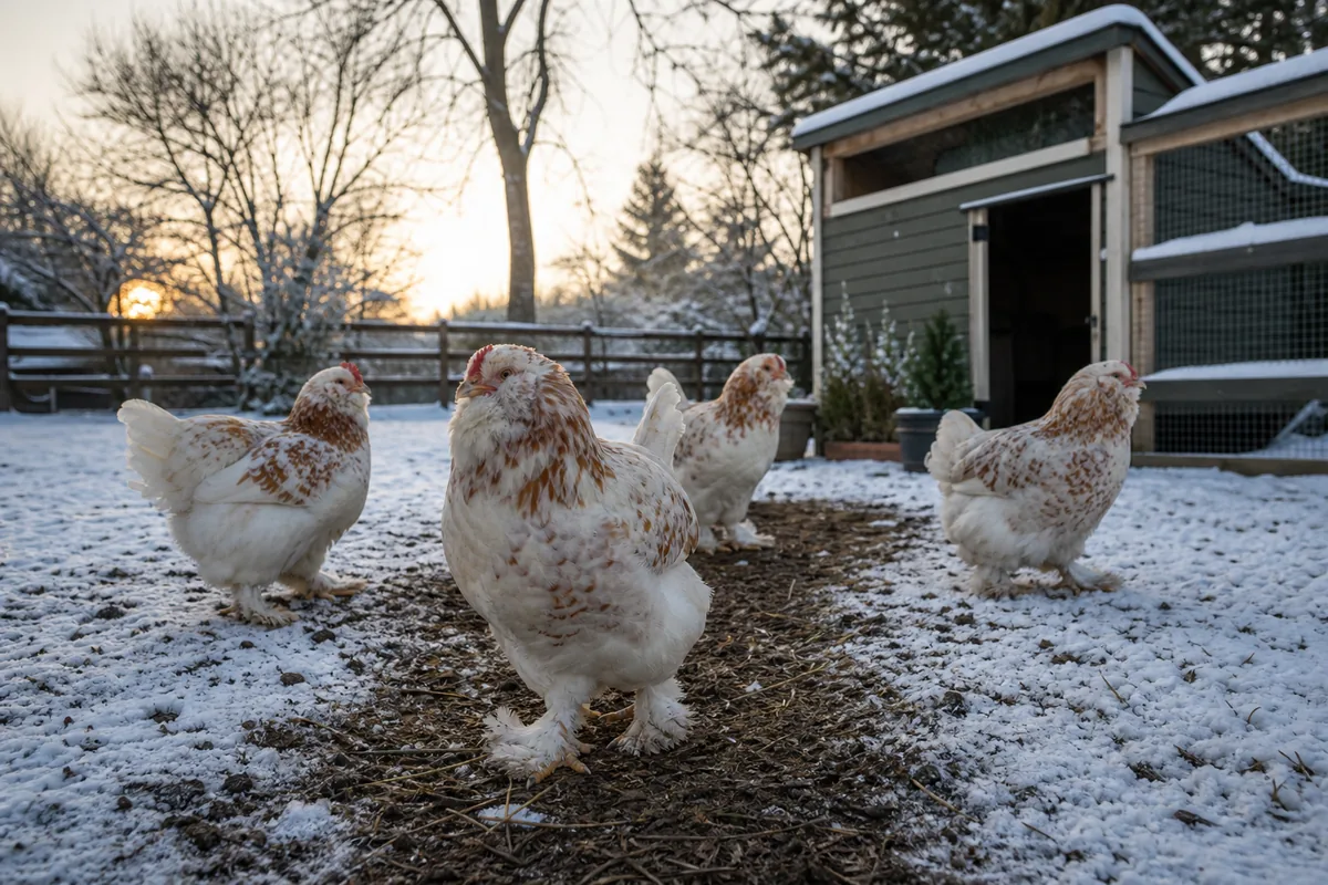 Faverolles Lay Pinkish Eggs and Carry a Fifth Toe