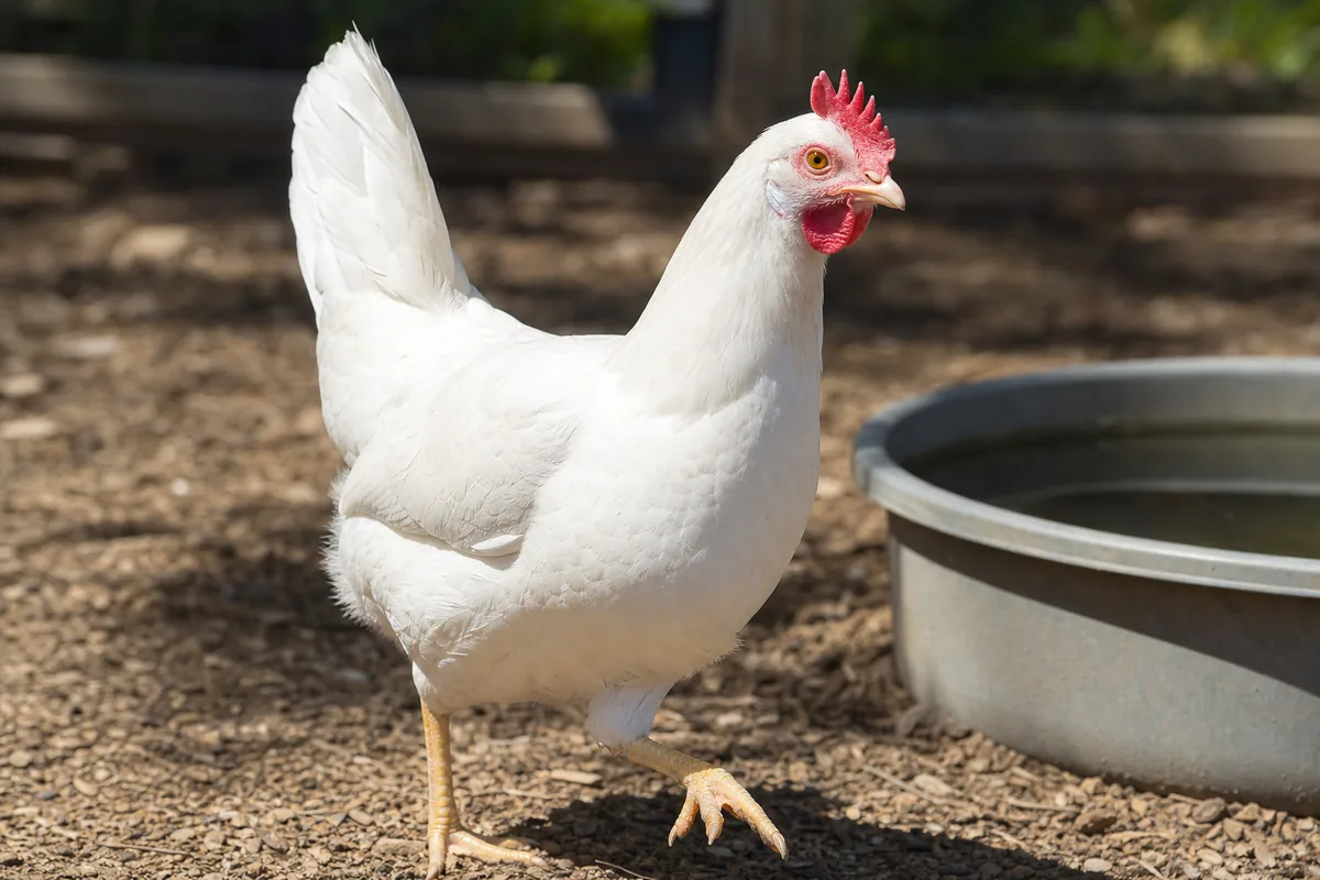 The Leghorn Lays More Than Three Hundred Eggs a Year