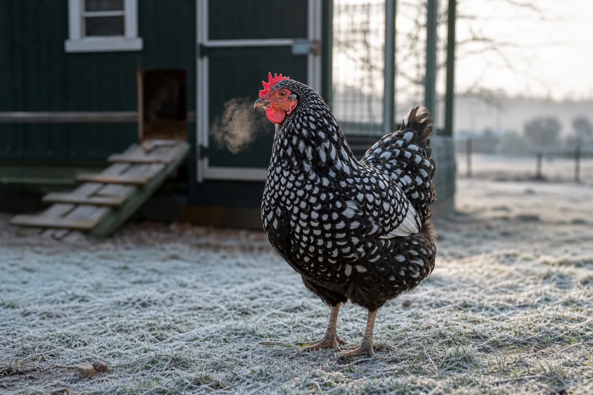 Wyandotte Egg Production: 200-240 Brown Eggs with Winter Consistency