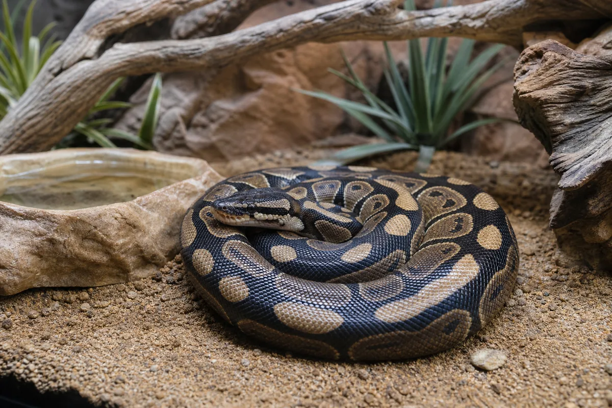 How to Set Up a Ball Python Enclosure With Steady Heat