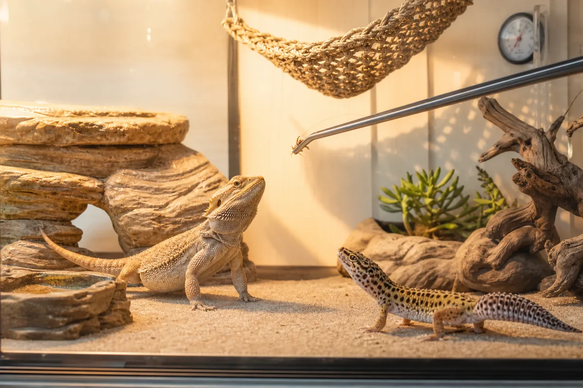 Bearded Dragon vs Leopard Gecko: Two Completely Different Keeping Experiences