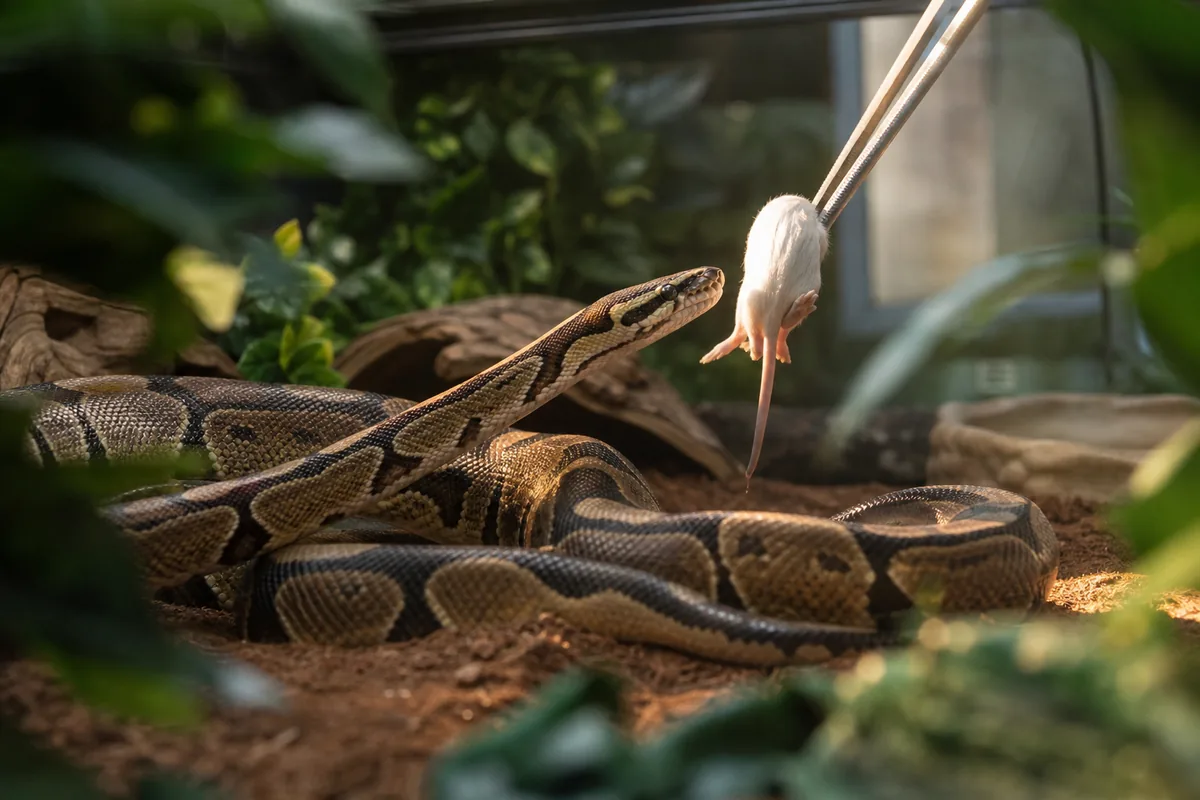 Why Do Keepers Avoid Hamsters as Ball Python Feeders?