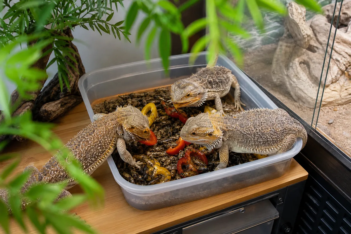 Which Bell Pepper Colour Suits a Bearded Dragon Best?
