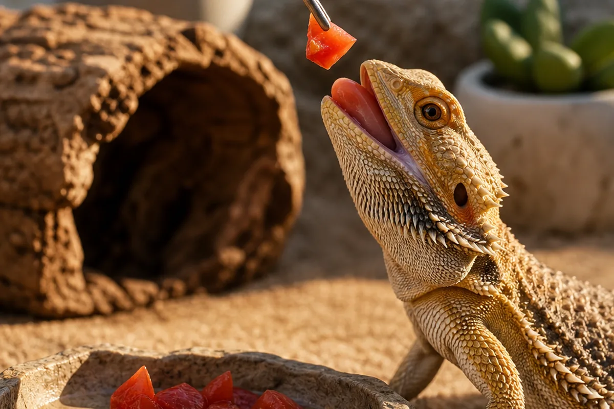 Is Tomato Too Acidic for a Bearded Dragon Weekly?